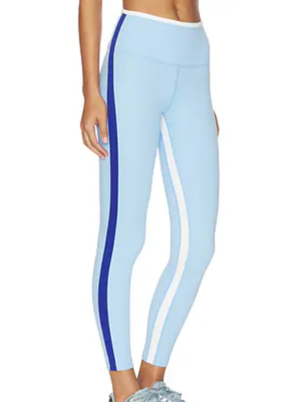 SPLITS59 Sam High Waist Rigor 7/8 Leggings in Skylight/Cobalt XS $138